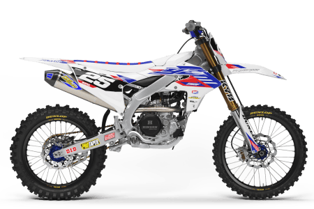 YAMAHA TRAX WHITE Graphics Kit
