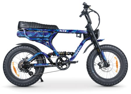 Ampd Bros ACE-X Sticker Kit - CAMO BLUE