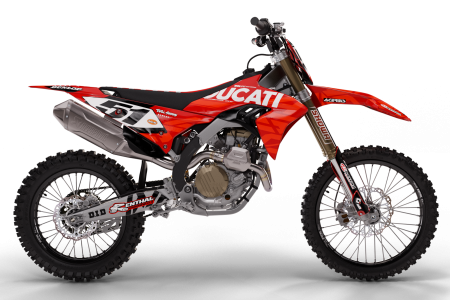 Ducati SUNSHINE RED Graphics Kit