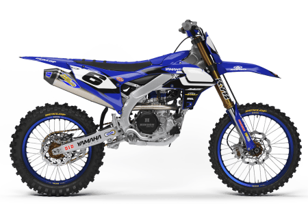 YAMAHA RETRO25 BLUE Graphics Kit