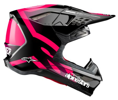 Alpinestars Helmet Kit - Jaggy Pink