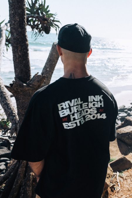 BURLEIGH HQ Oversized Tee - Black