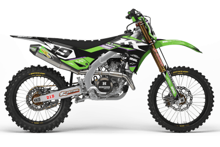 KAWASAKI GRIBB BLACK Graphics Kit