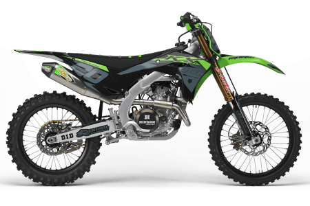 KAWASAKI STOCK 26 MURDERED Graphics Kit