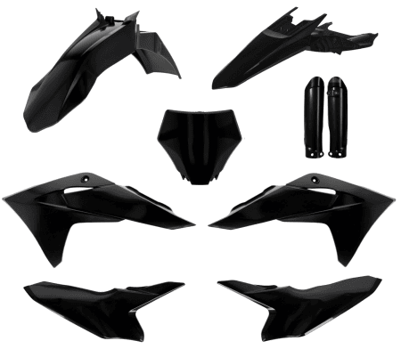 ACERBIS PLASTIC KIT GAS GAS MC50 24-27 BLACK