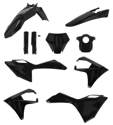 ACERBIS PLASTIC KIT GAS GAS MC 24-27 BLACK