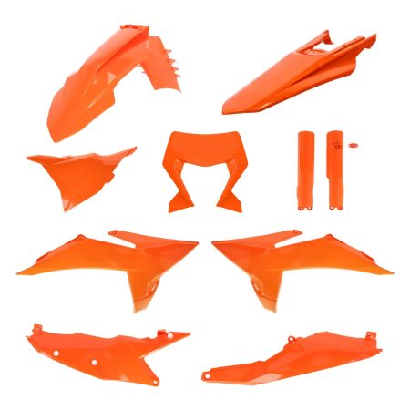 ACERBIS PLASTIC KIT KTM EXC EXCF 26-27 ORANGE