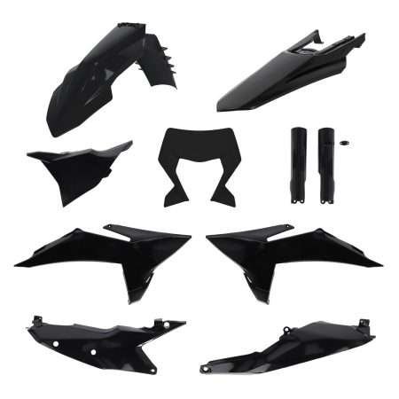 ACERBIS PLASTIC KIT KTM EXC EXCF 26-27 BLACK