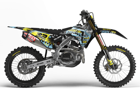 Honda HANZO BLUE Graphics Kit