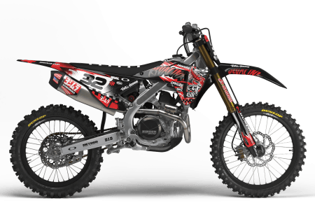 Honda HANZO RED Graphics Kit