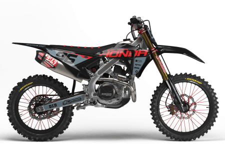 Honda WORKS 26 BLACK Graphics Kit