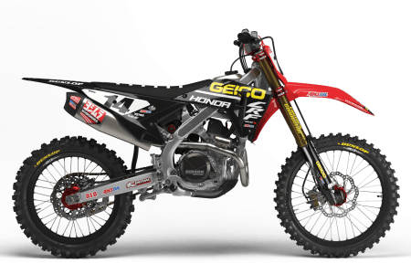 Honda GECKO BLACK Graphics Kit