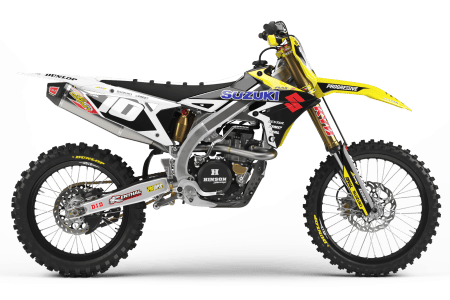 Suzuki BASTIAN WHITE Graphics Kit