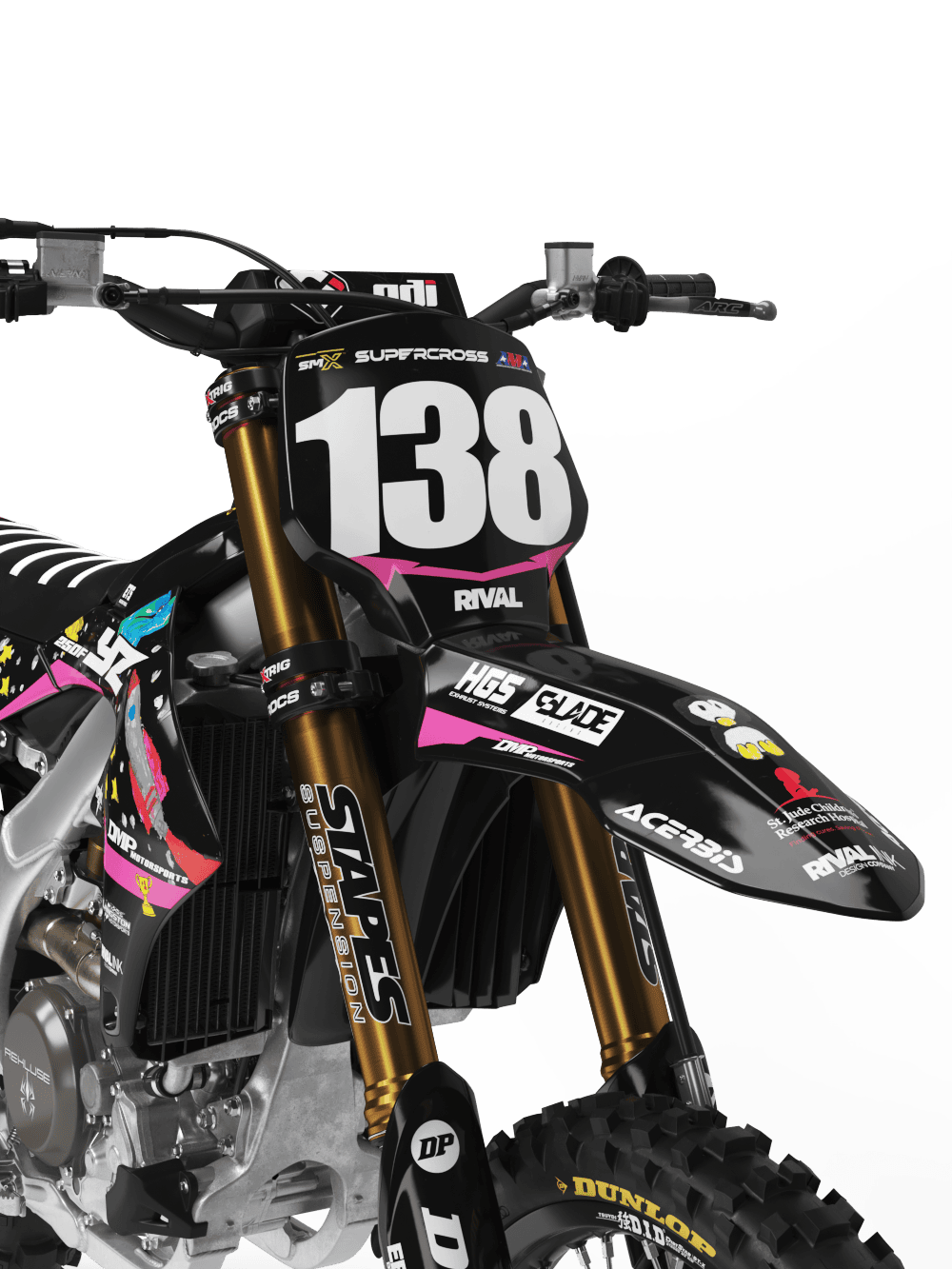 YAMAHA PULLEY SX26 ST JUDE Graphics Kit - Image 3