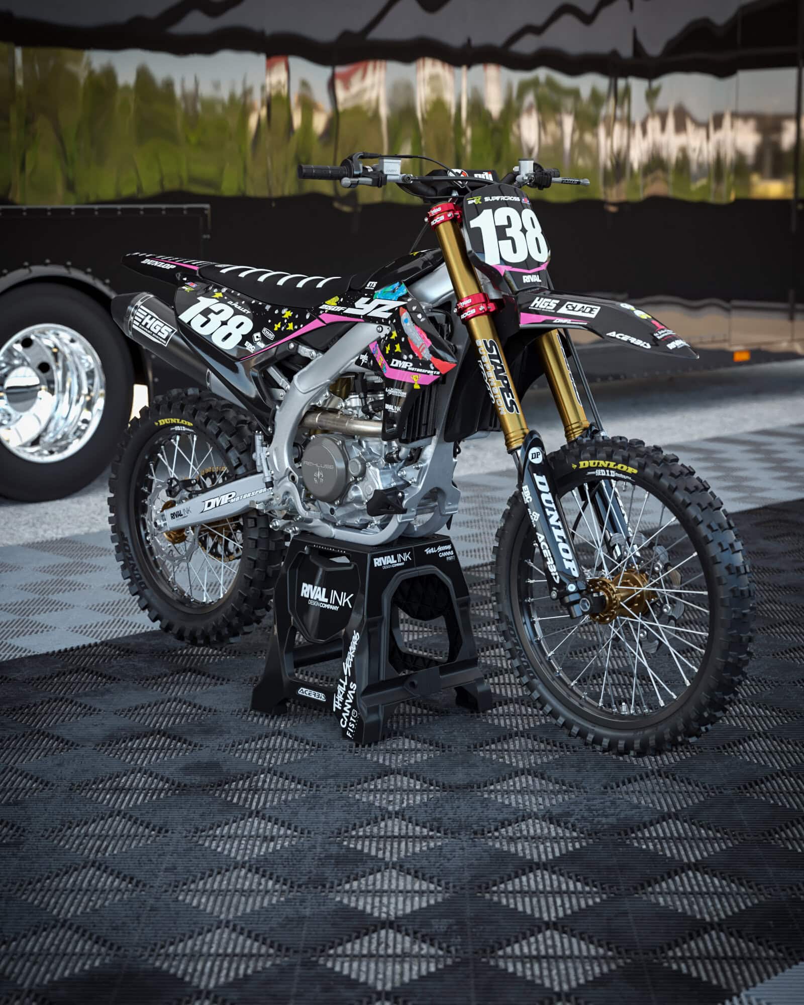 YAMAHA PULLEY SX26 ST JUDE Graphics Kit | Rival Ink Design Co