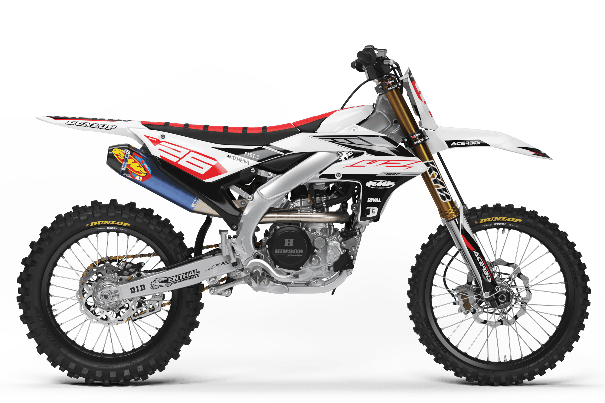YAMAHA FUSION WHITE Graphics Kit
