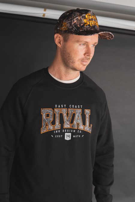 CAMO BALLER Crew - Black