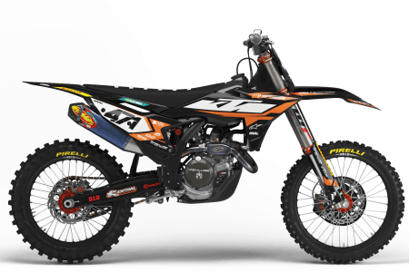 KTM STRUCTURE BLACK Graphics Kit