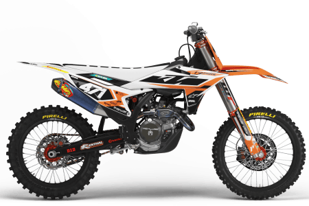 KTM STRUCTURE WHITE Graphics Kit