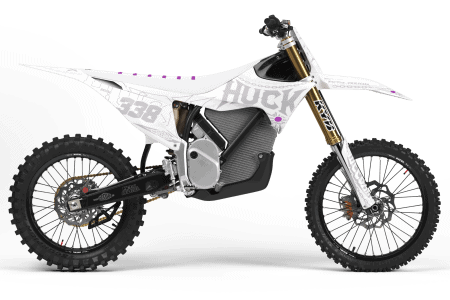 HUCK DEEGAN CHAINMAIL WHITE Graphics Kit (All Bikes)