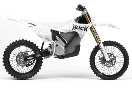 HUCK DEEGAN GRUNGE WHITE Graphics Kit (All Bikes)