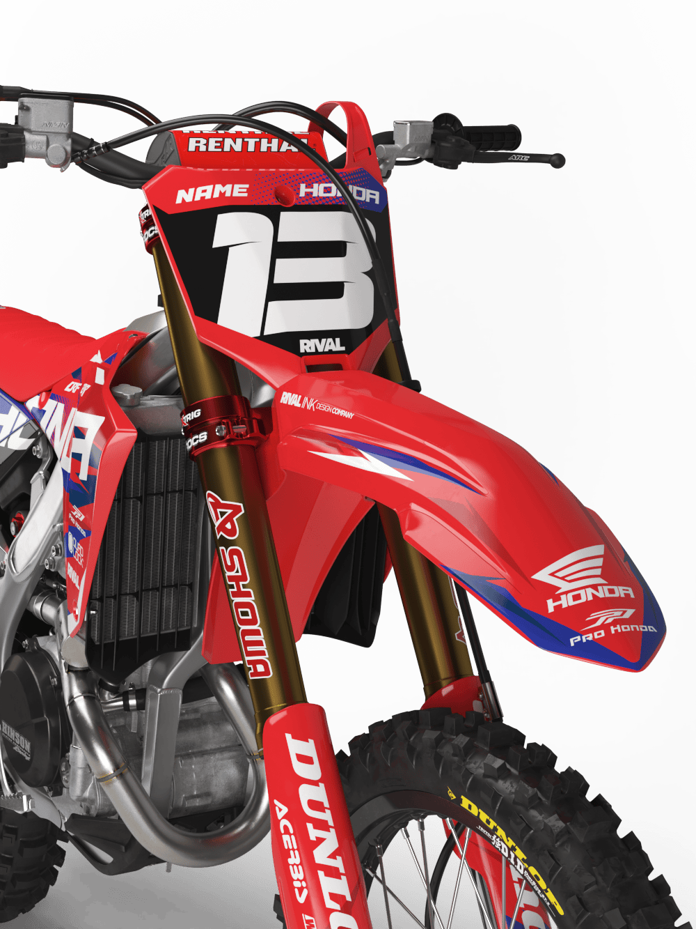 Honda PUNCH Graphics Kit - Image 3