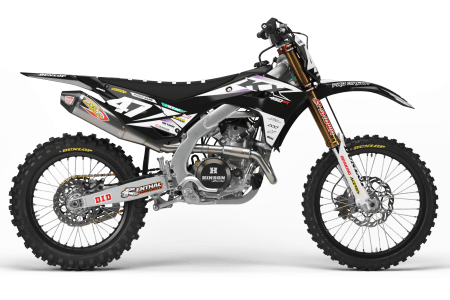 KAWASAKI SKIP BLACK Graphics Kit