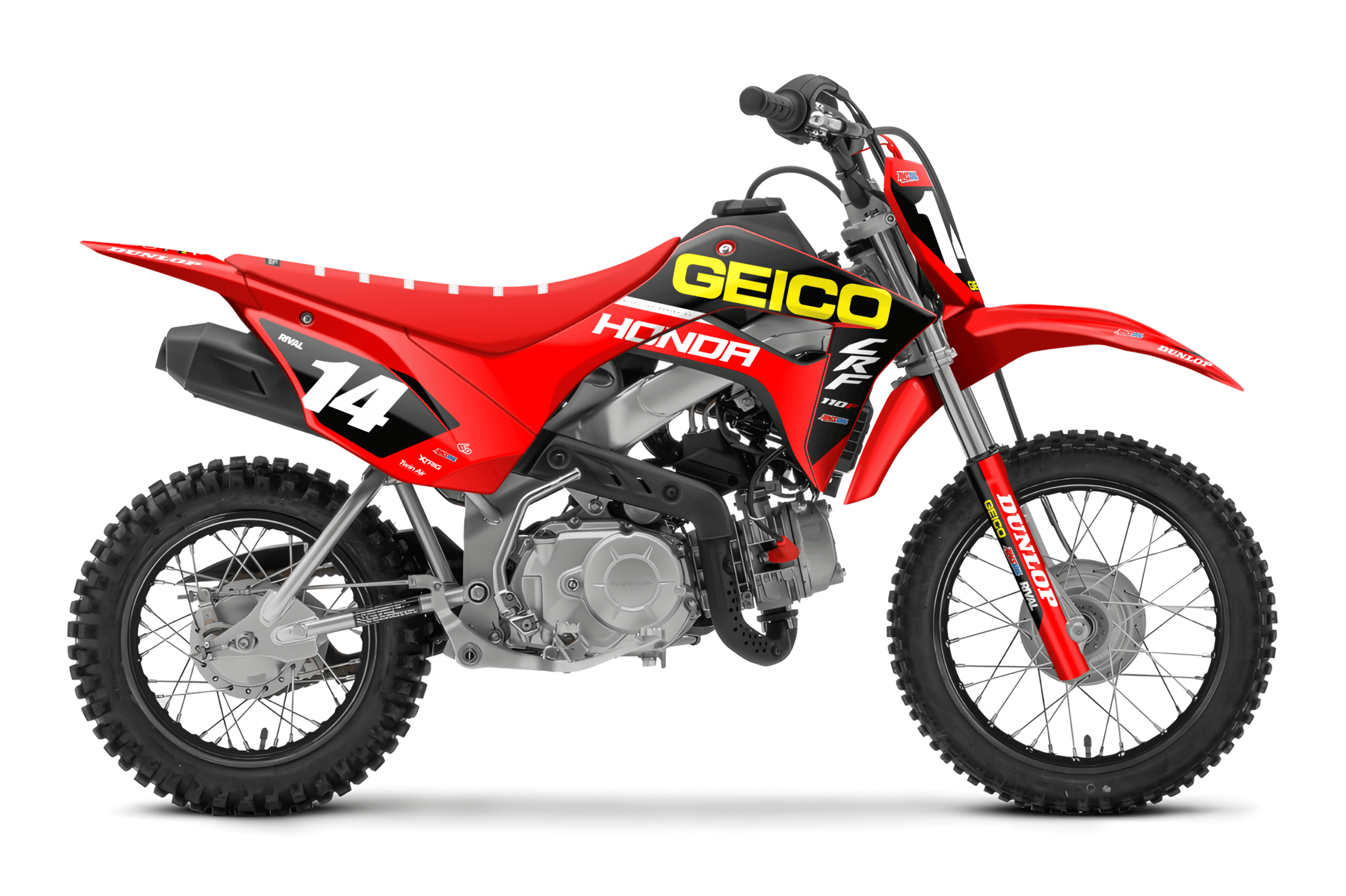Honda GECKO Mini Bike Graphics Kit