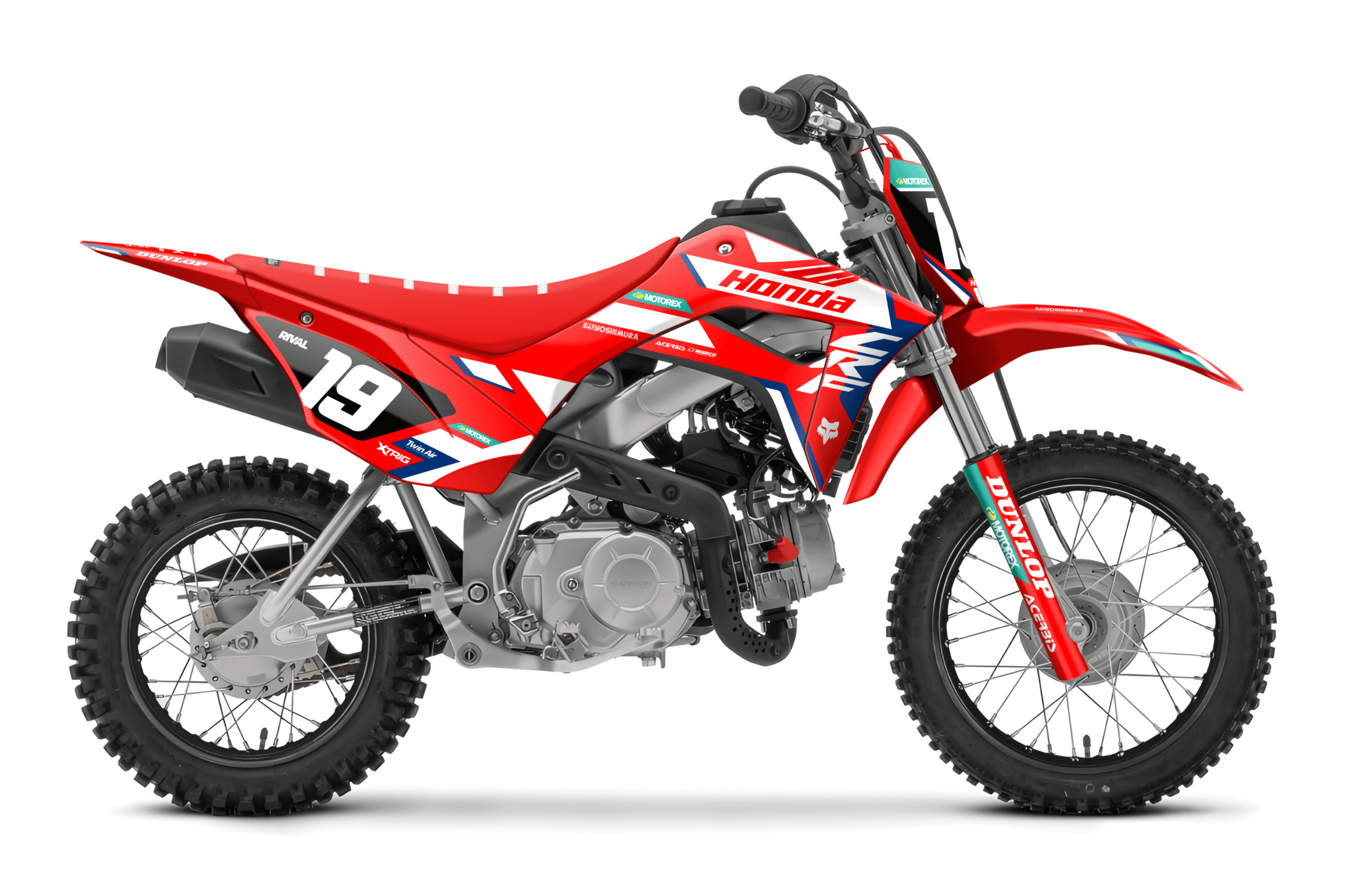 Honda FLAGSHIP Mini Bike Graphics Kit