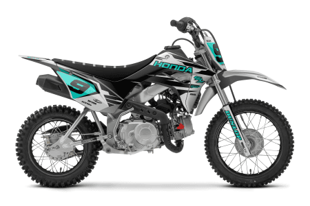 Honda FOIL GREY Mini Bike Graphics Kit