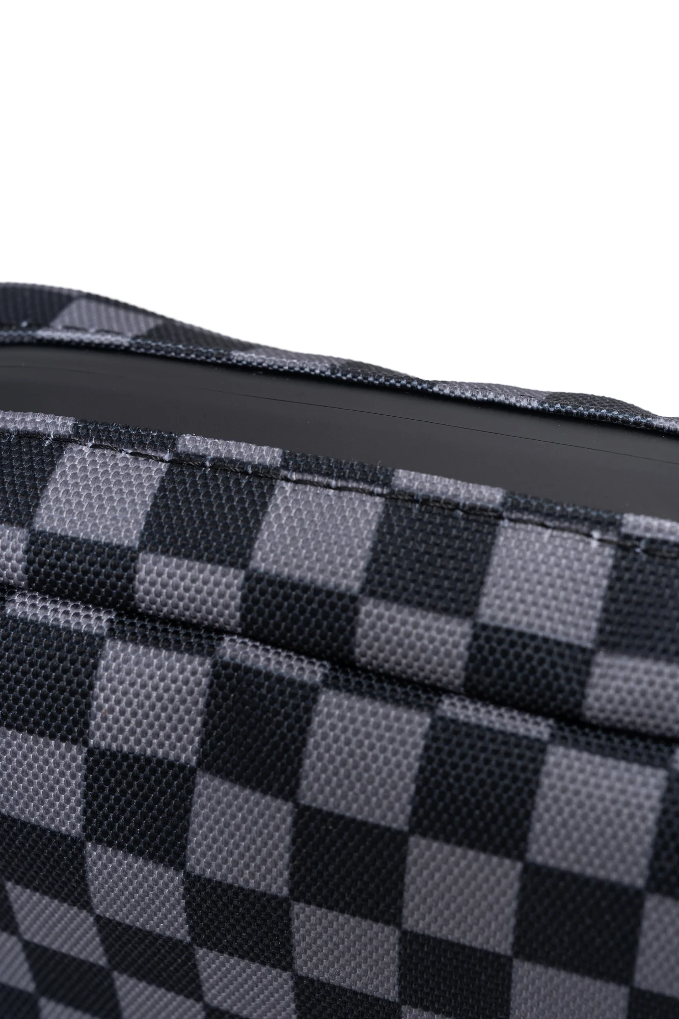 Bar Bag V2 - Black/Grey Chex - Image 4