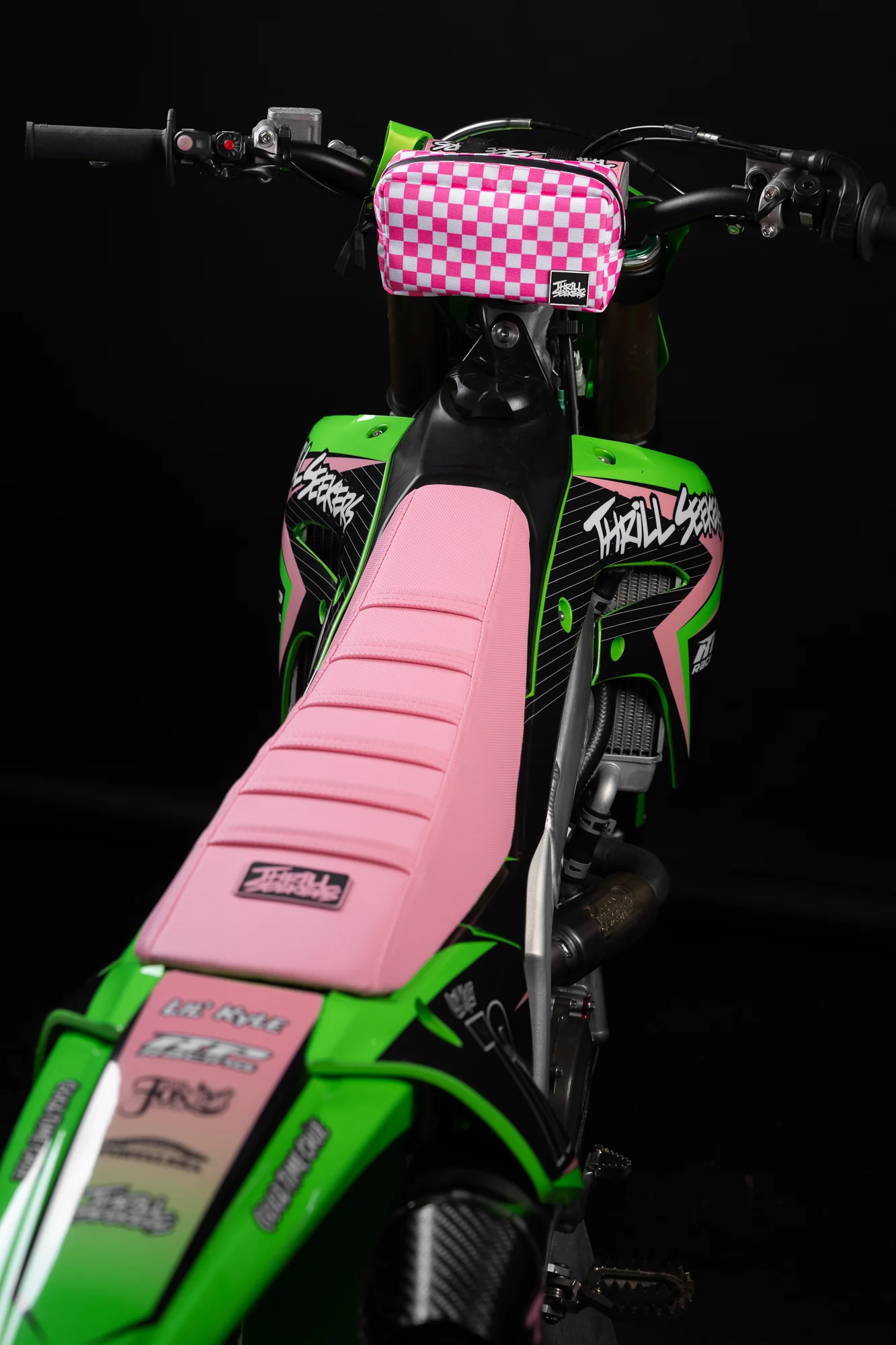 Bar Bag V2 - Pink/White Chex - Image 7