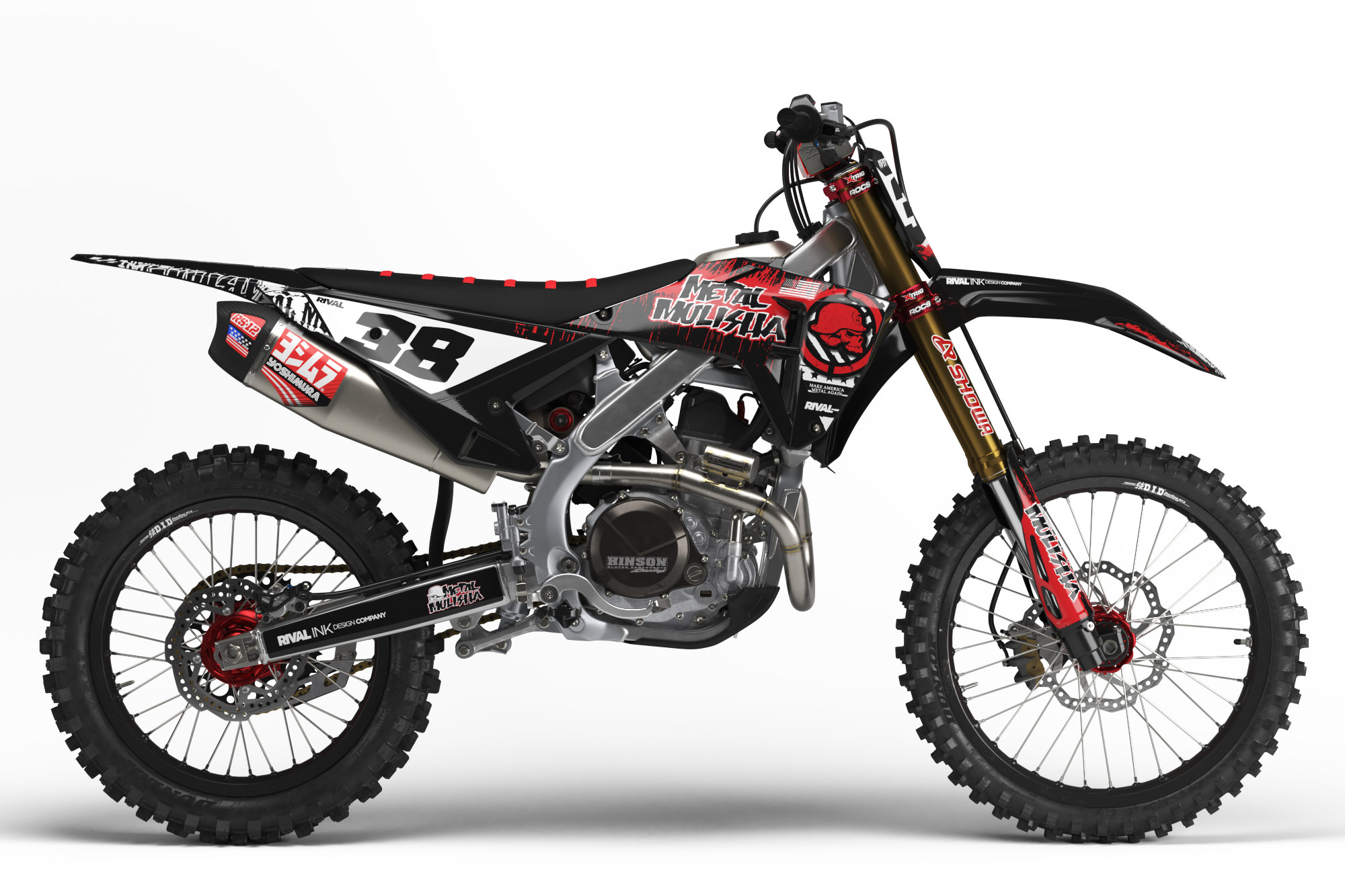 METAL MULISHA BLOODLINE Graphics Kit (ALL BIKES)