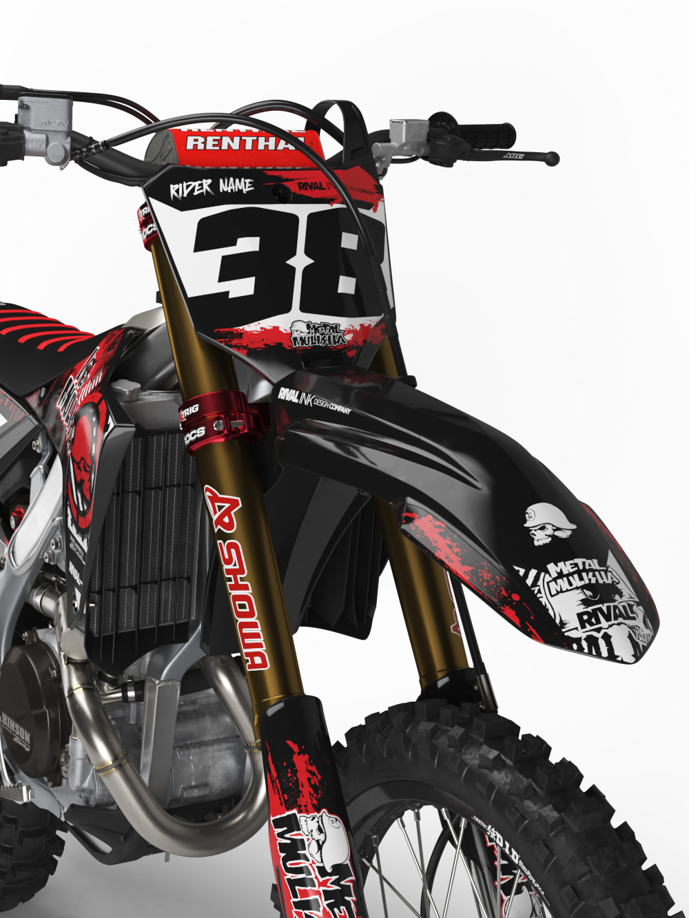 METAL MULISHA BLOODLINE Graphics Kit (ALL BIKES) - Image 3