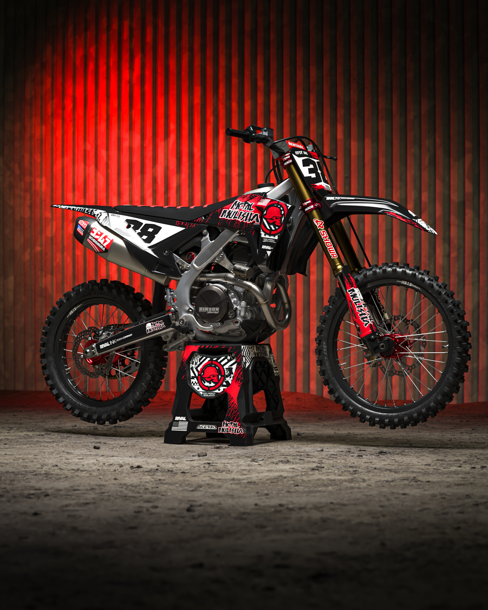 METAL MULISHA BLOODLINE Graphics Kit (ALL BIKES) - Image 2
