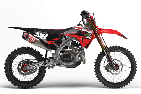 METAL MULISHA BRIGADE RED Graphics Kit (ALL BIKES)