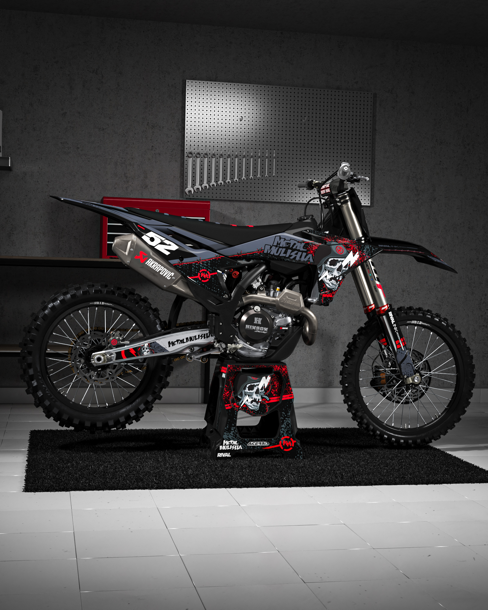 METAL MULISHA FRONTLINE Graphics Kit - Image 2