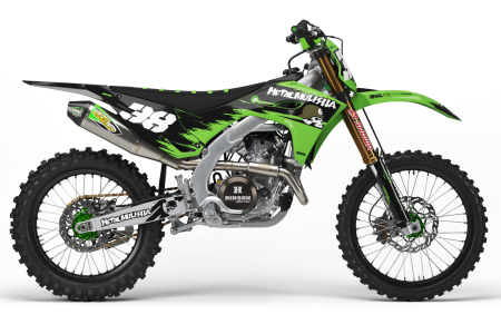 METAL MULISHA BRIGADE GREEN Graphics Kit (ALL BIKES)