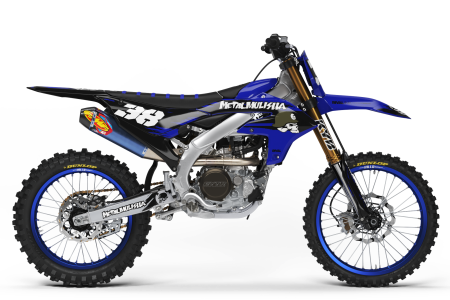 METAL MULISHA BRIGADE BLUE Graphics Kit (ALL BIKES)