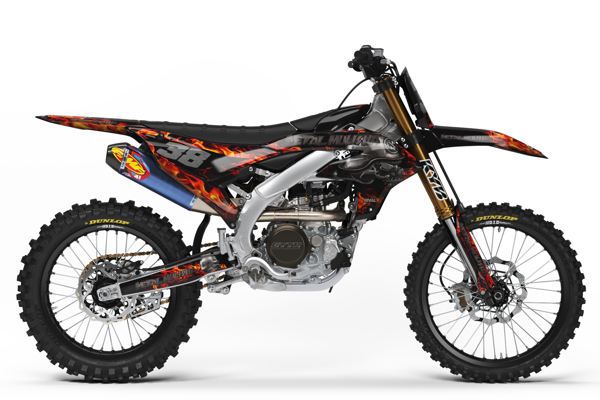 METAL MULISHA FIREBRAND Graphics Kit (All Bikes)