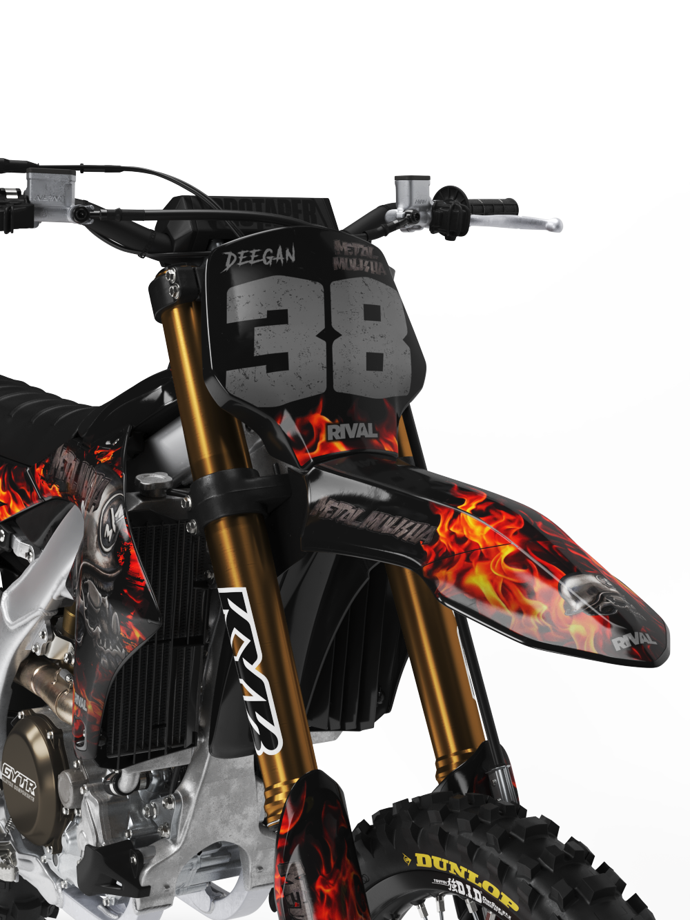 METAL MULISHA FIREBRAND Graphics Kit (All Bikes) - Image 3