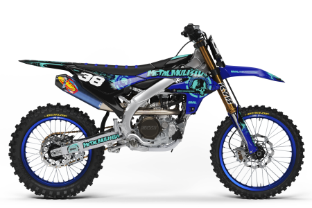 METAL MULISHA GLOBAL BLUE Graphics Kit (All Bikes)