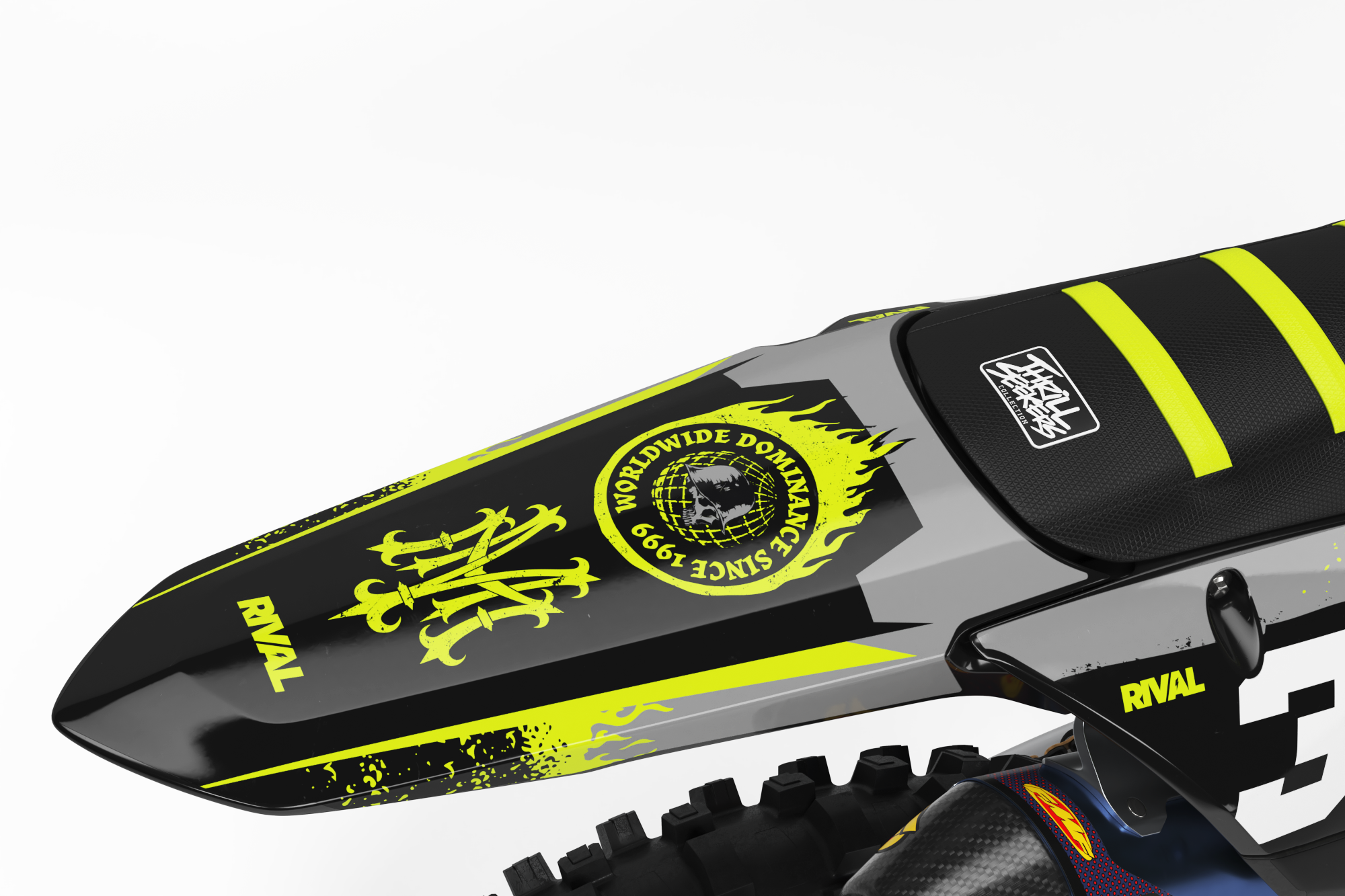 METAL MULISHA GLOBAL HIGHLIGHTER Graphics Kit (All Bikes) - Image 4