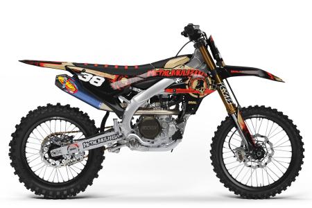 METAL MULISHA GLOBAL ORANGE Graphics Kit (All Bikes)