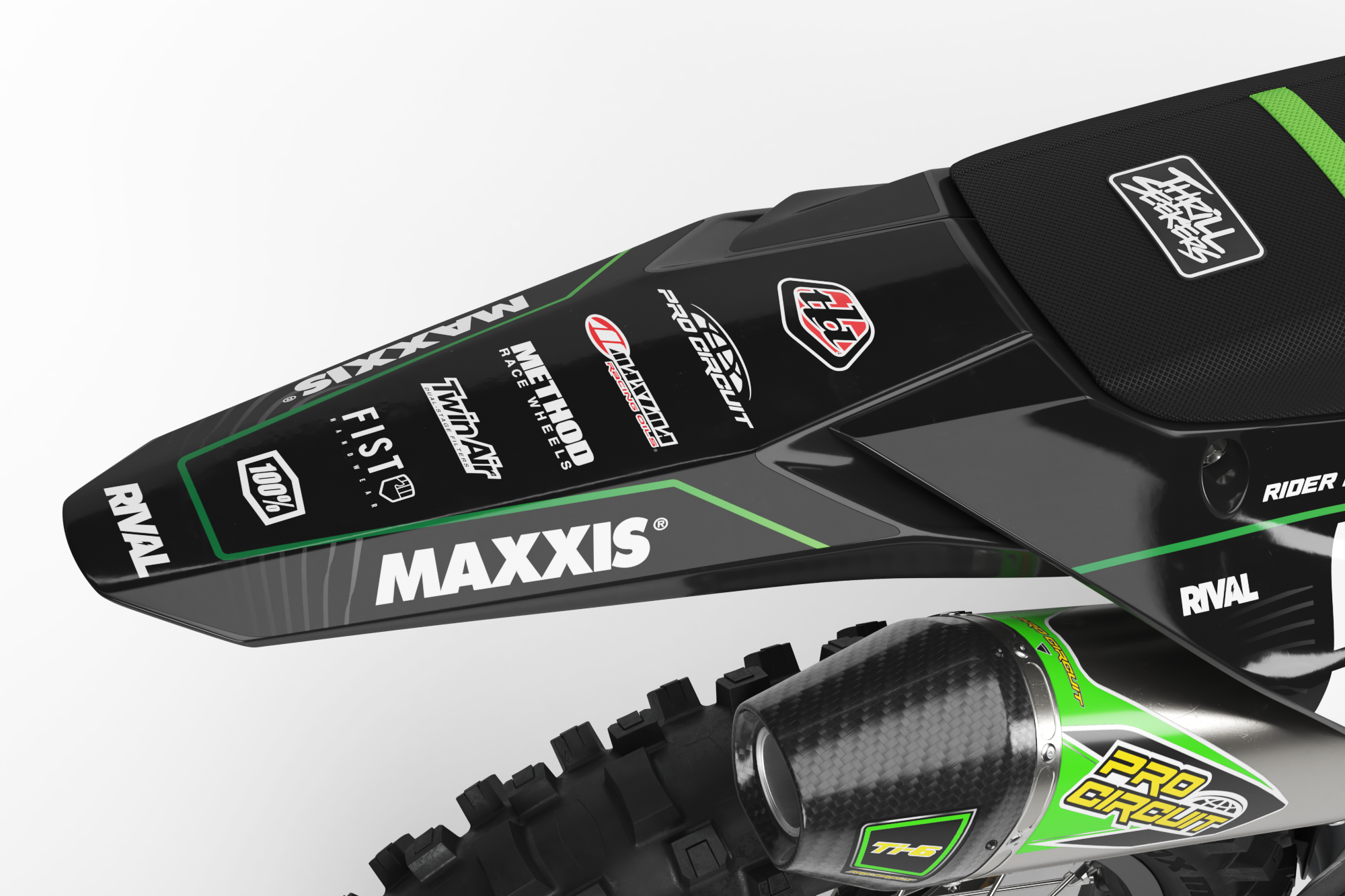 KAWASAKI TRANSCEND Graphics Kit - Image 4