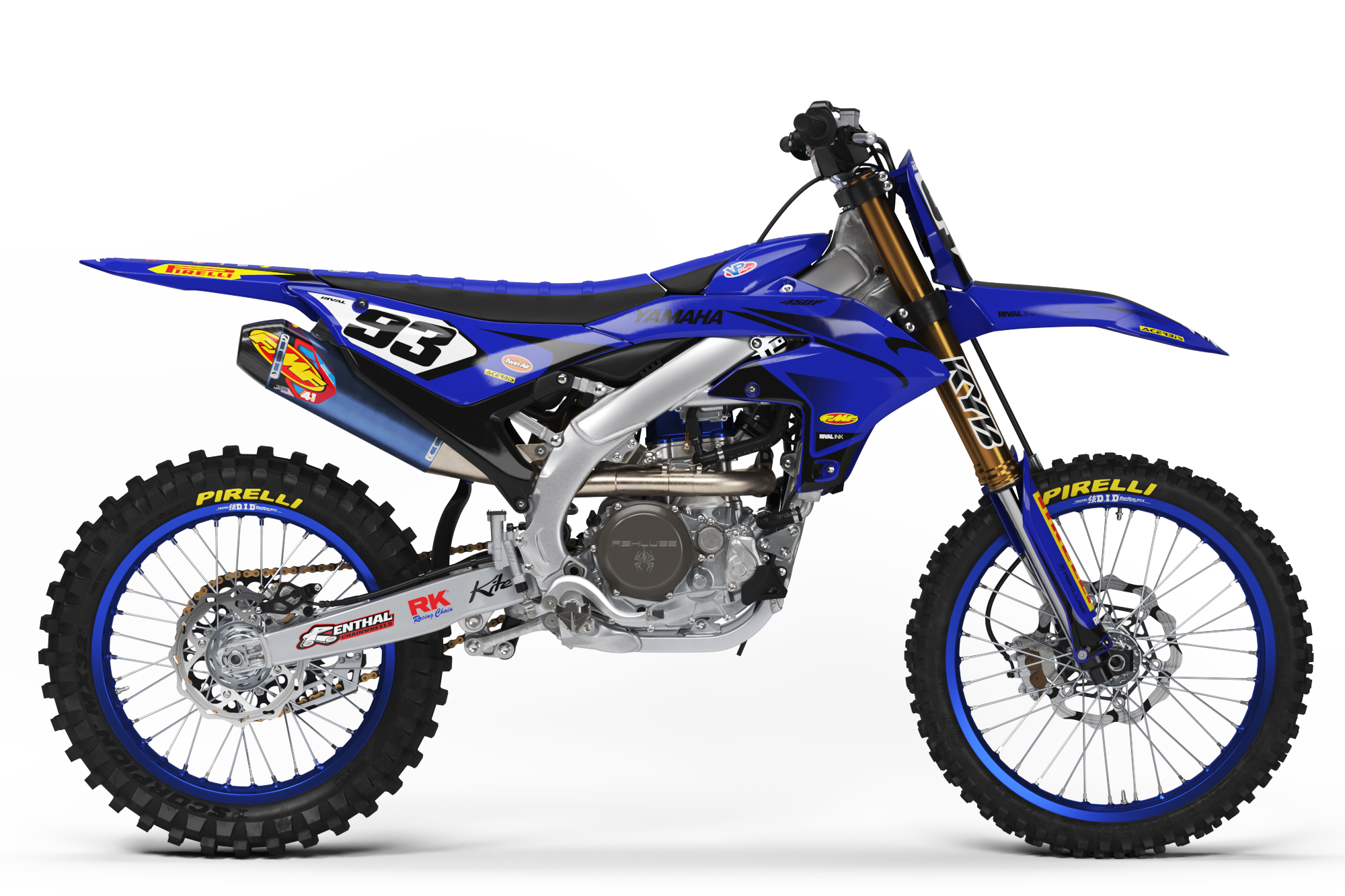 YAMAHA FLAME RETRO89 Graphics Kit