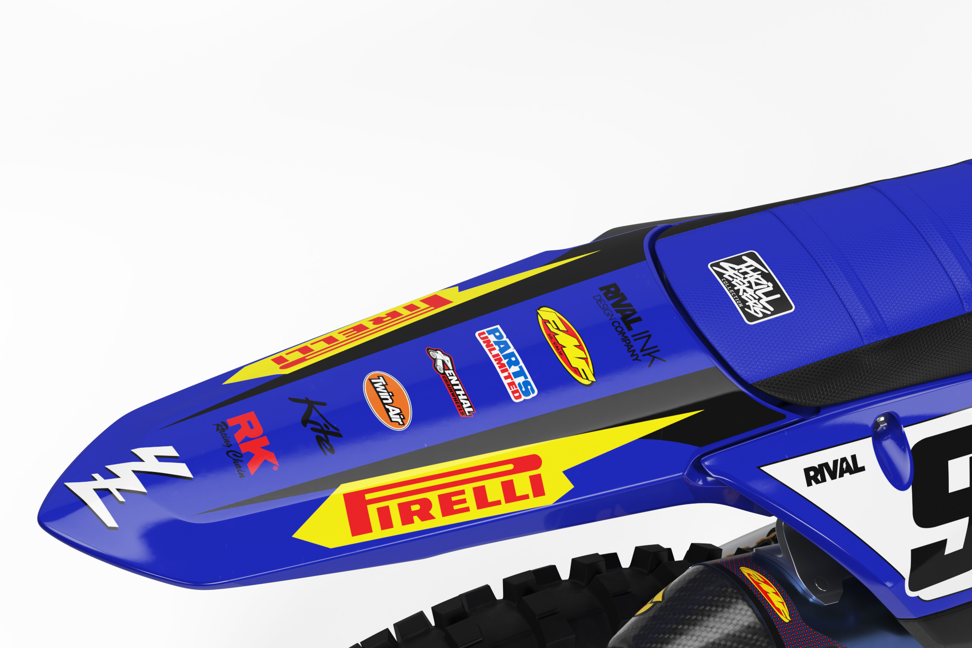 YAMAHA FLAME RETRO89 Graphics Kit - Image 4