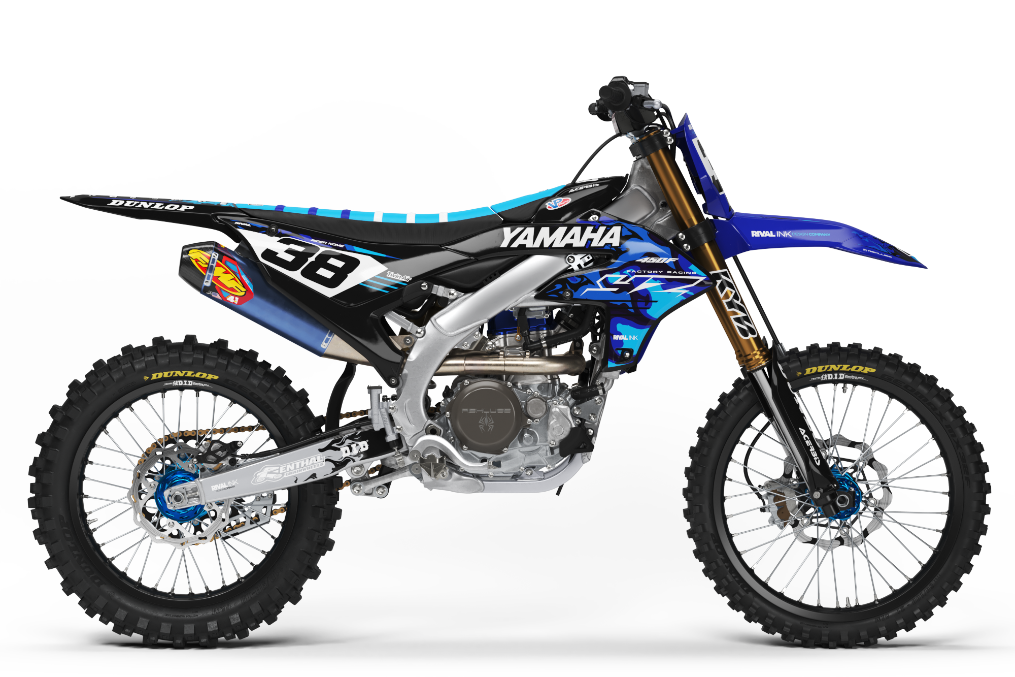YAMAHA PALATINO BLACK Graphics Kit
