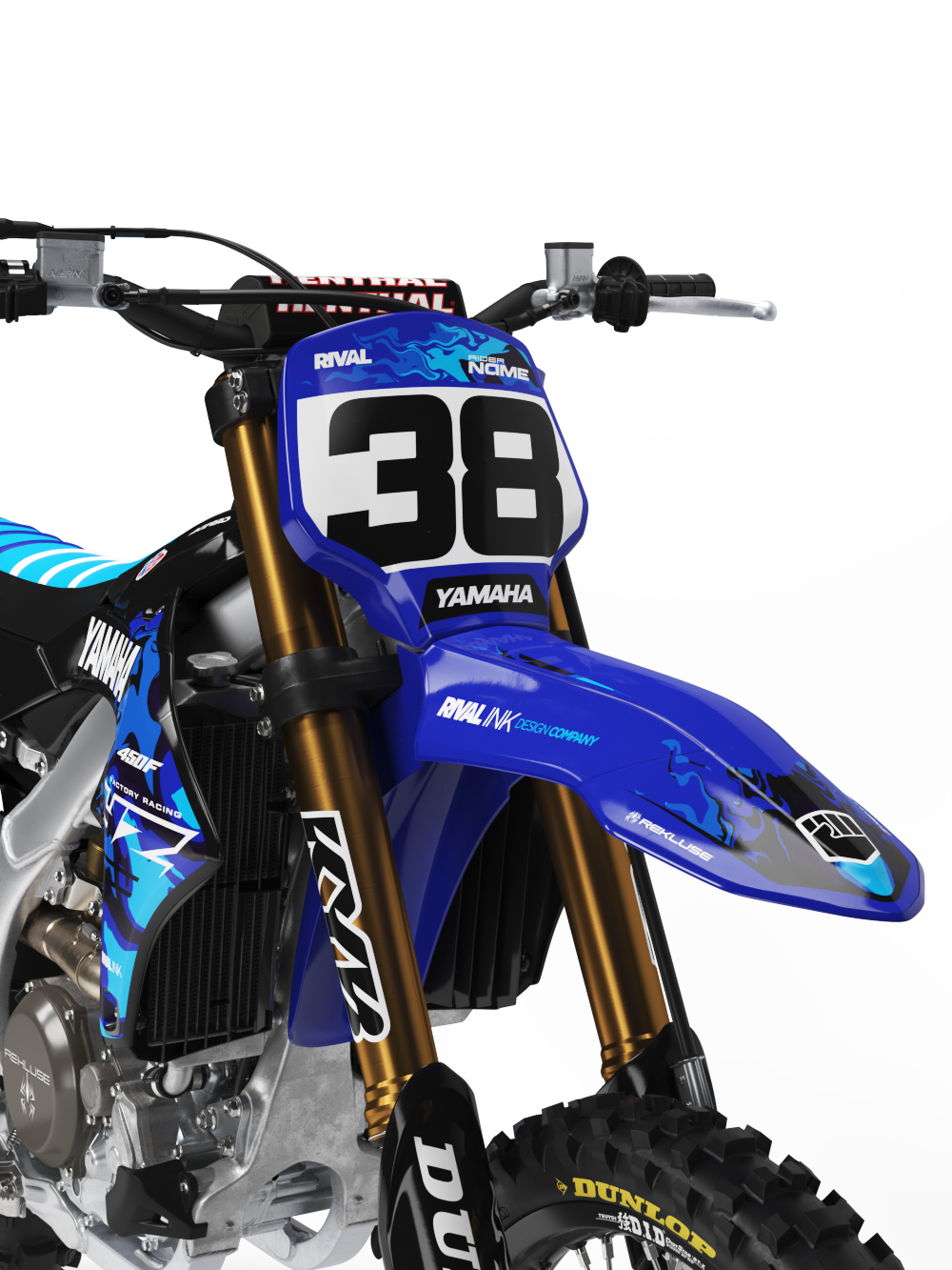 YAMAHA PALATINO BLACK Graphics Kit - Image 3
