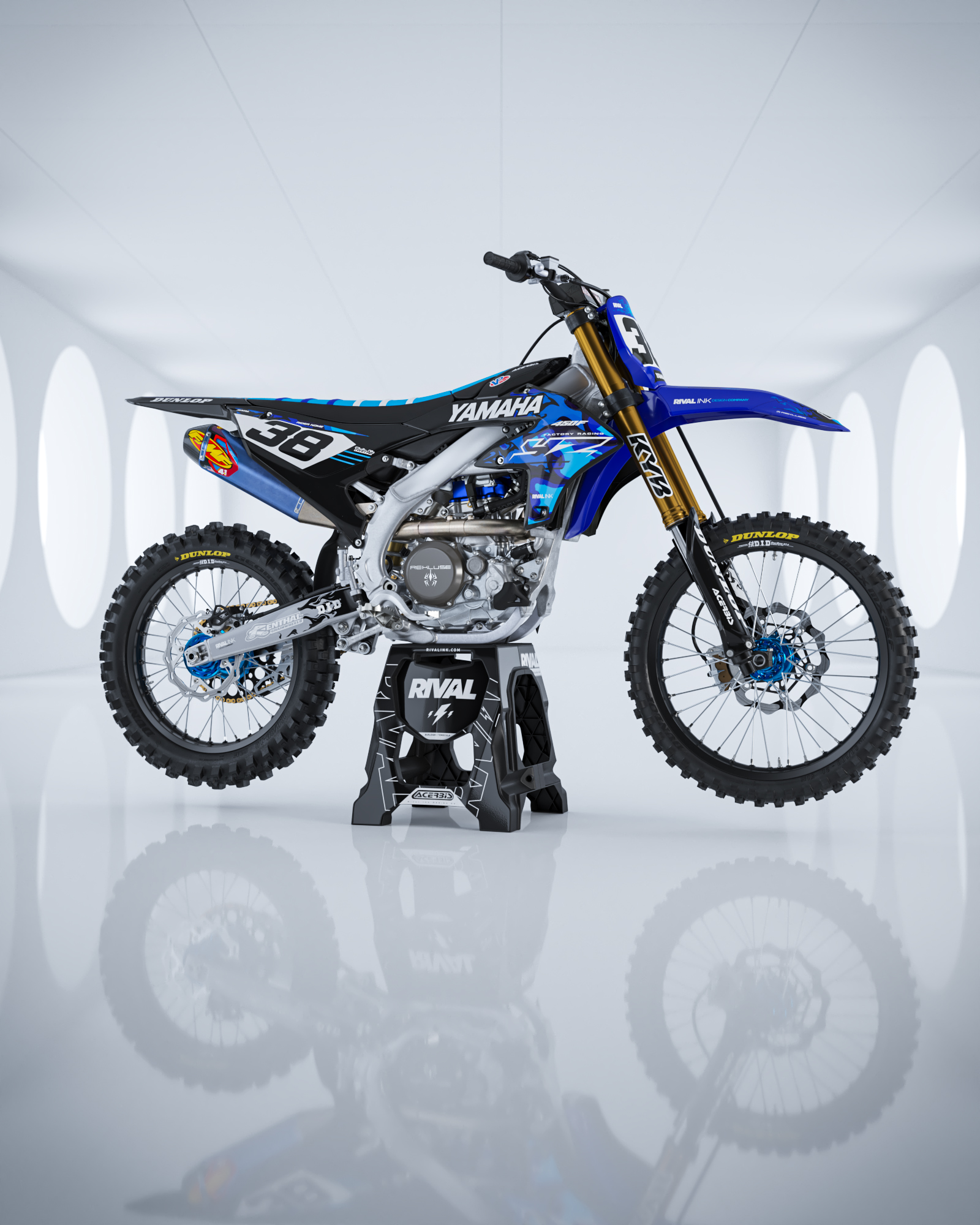 YAMAHA PALATINO BLACK Graphics Kit - Image 2